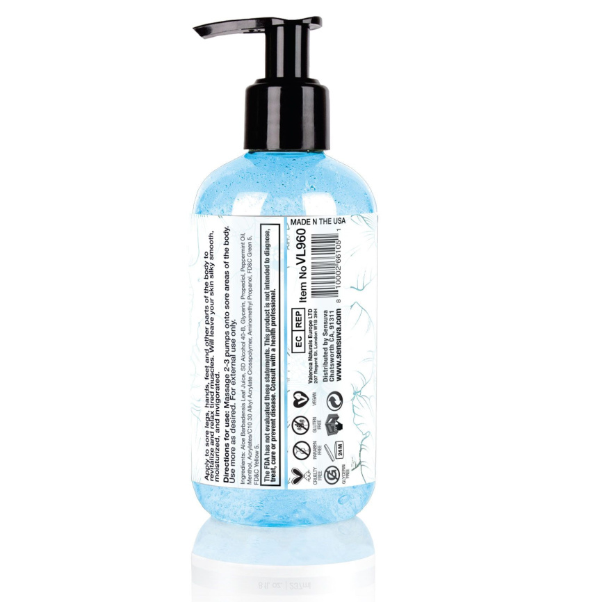 Гель для тіла Sensuva Body Gel - Peppermint (237 мл) фото 2