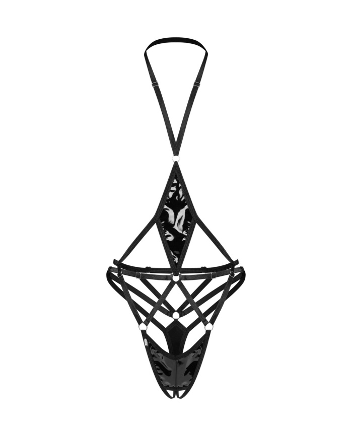Боді Obsessive Keira Lise crotchless teddy S/M фото 5