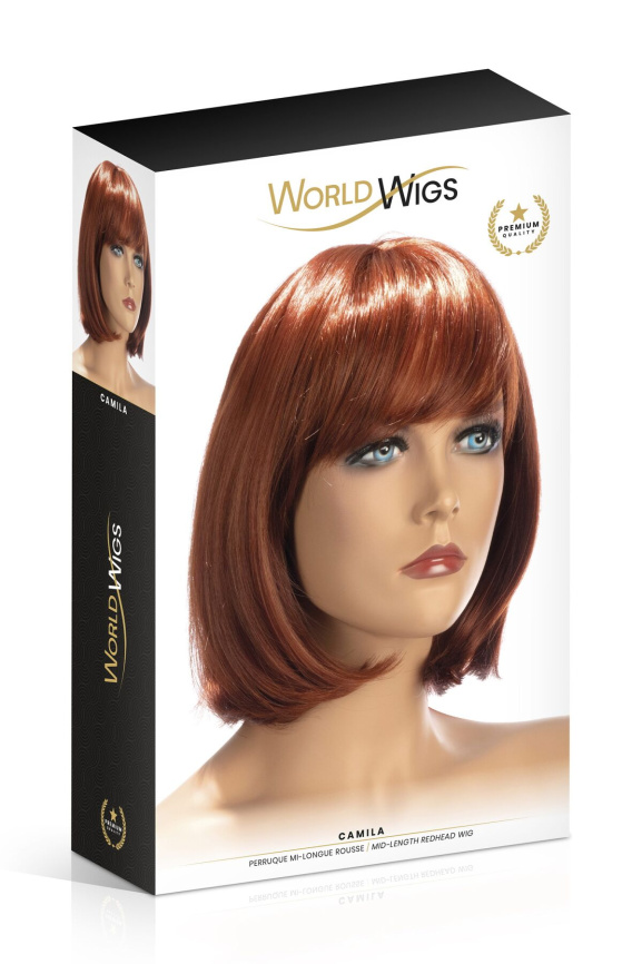 Перука World Wigs CAMILA MID-LENGTH REDHEAD фото 2