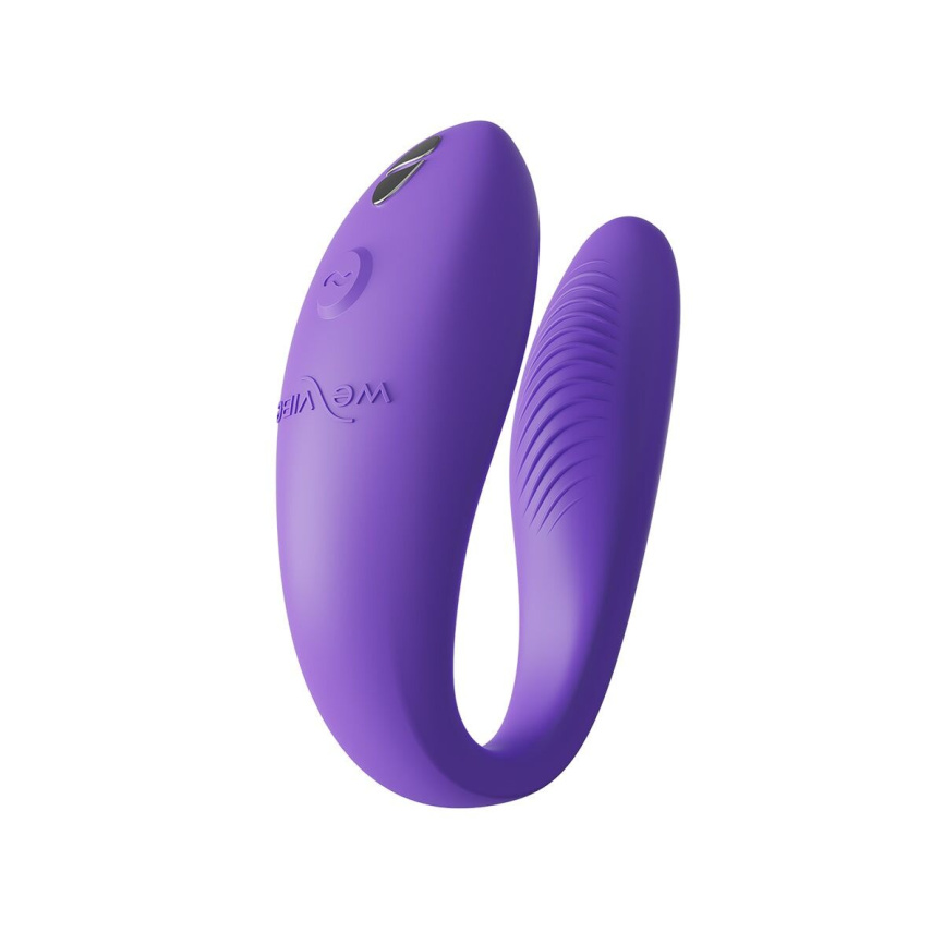 Смарт-вібратор для пар We-Vibe Sync GO Light Purple, тревел-кейс фото 1