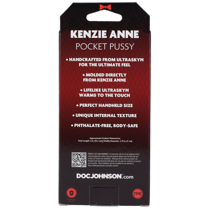 Мастурбатор Doc Johnson Kenzie Anne фото 7