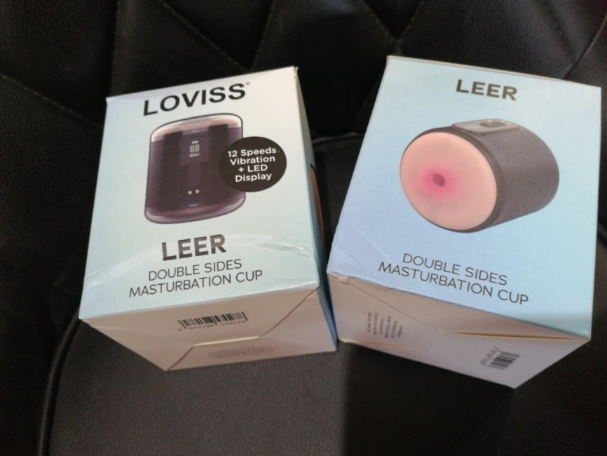 Мастурбатор Loviss Leer Double Sides Masturbation  (м'яте паковання!!!) фото 2