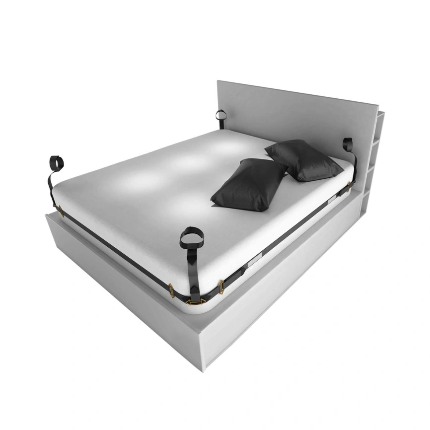 Фиксаторы рук и ног для кровати LOCKINK BDSM Adjustable Bed Restraint Kit фото 1