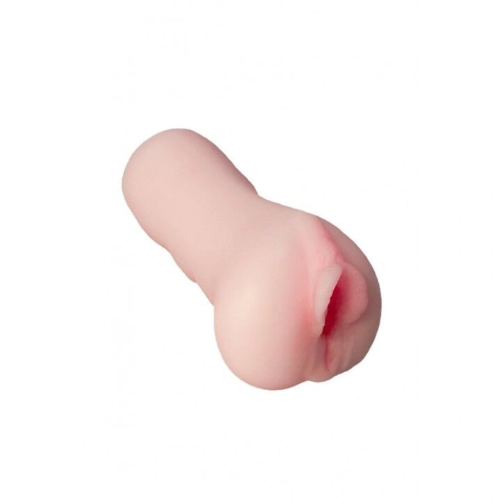 Мастурбатор-вагина Wooomy Jeeez Masturbator Vagina, мягкие открытые губы, 11,6х5,4 см фото 1