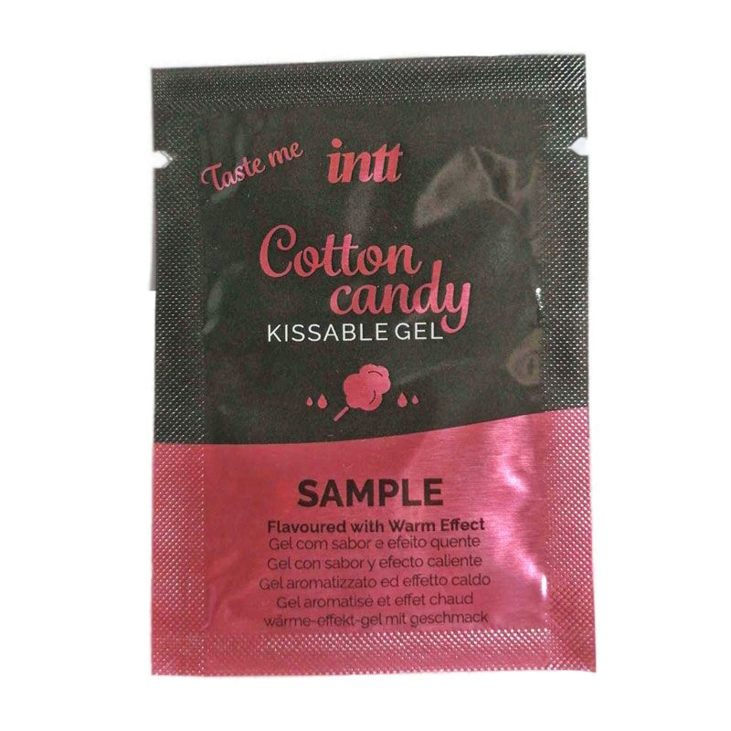 Пробник масажного гелю Intt Cotton Candy 2 мл фото 1