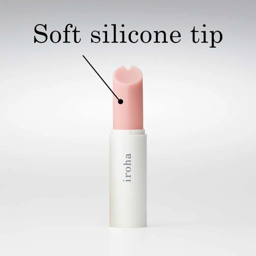 Вибратор-помада IROHA STICK White, плавное увеличение мощности фото 2