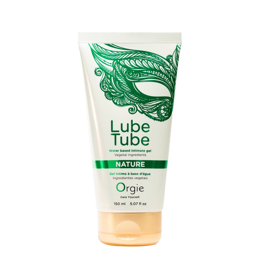 Лубрикант на водній основі Orgie Lube Tube Nature, 150 мл, натуральний склад, зволожує, заспокоює фото 1