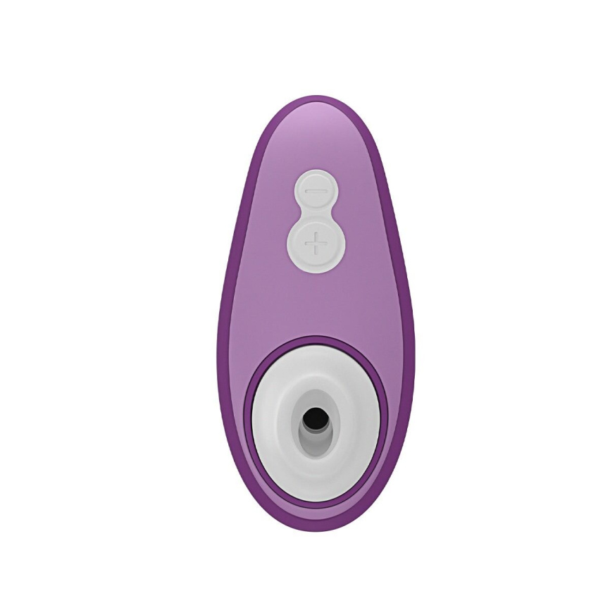 Вакуумний кліторальний стимулятор Womanizer Liberty 2 Purple, 8 режимів, магнітна кришечка фото 2