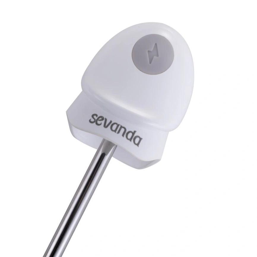 Уретральный зонд LOCKINK SEVANDA Vibrating & E-stim Metal Urethral Sounding - White фото 7