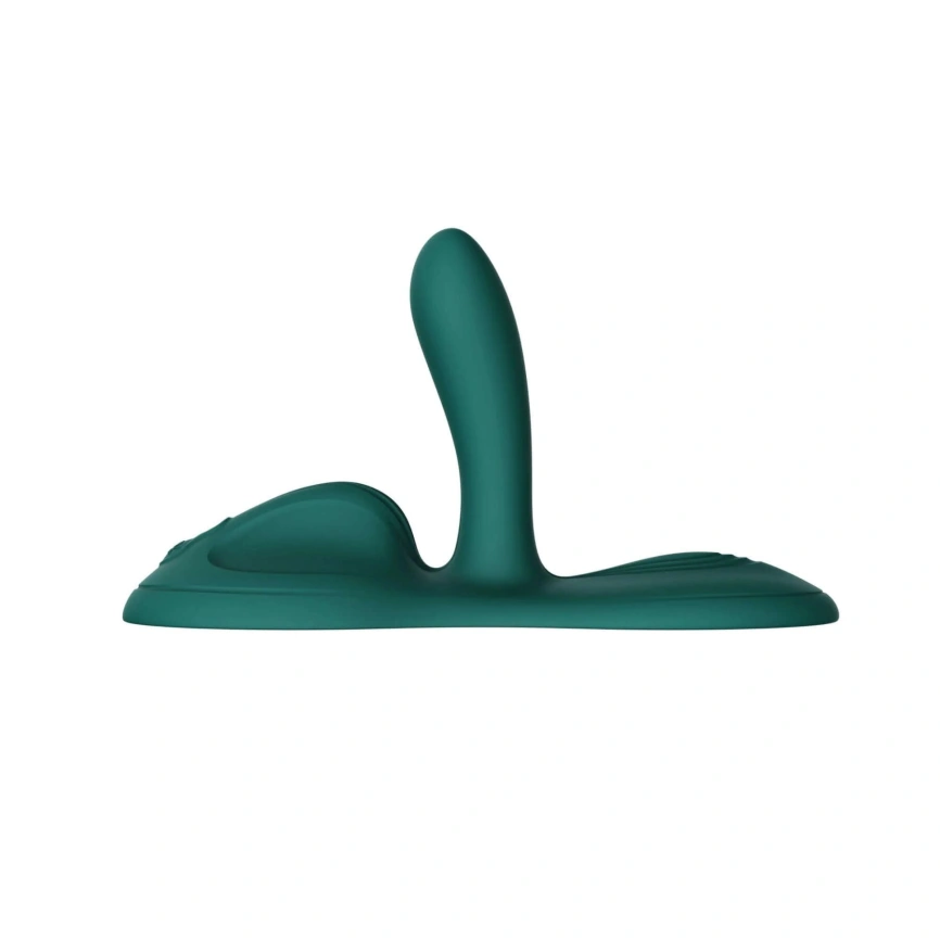 Sit-on-top смарт-вибратор Zalo – Flora Smart Vibrating Pad Turquoise Green, 9 моторов фото 4