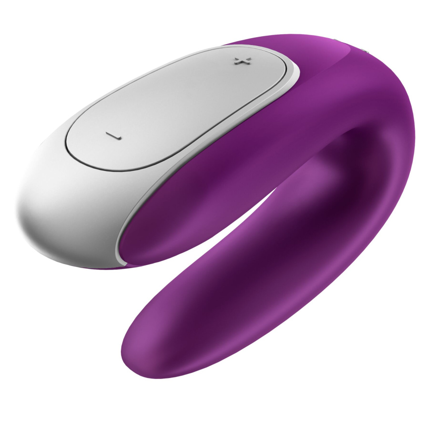 Смарт-вібратор для пар Satisfyer Double Fun (Violet) з пультом ДК фото 6