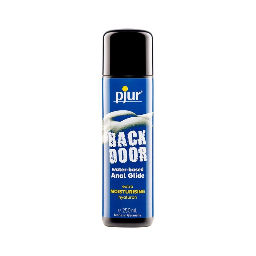Анальный лубрикант pjur BACK DOOR Moisturising 250 мл, на водной основе, с гиалуроном, эффект силикона фото 1