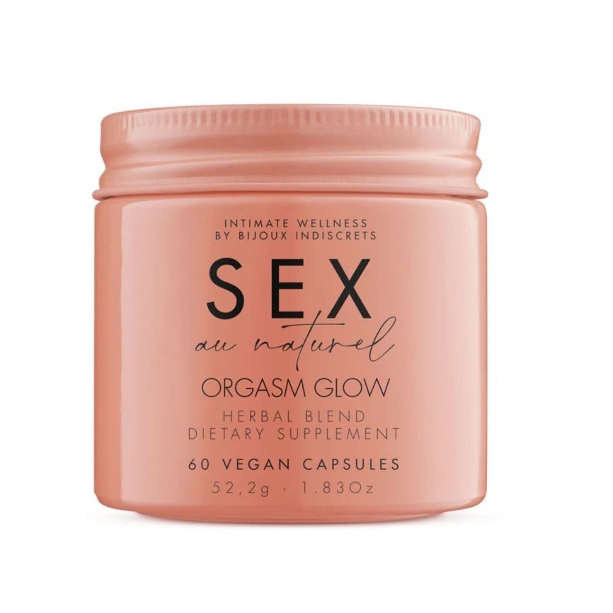Натуральная пищевая добавка для повышения либидо Bijoux Indiscrets Sex au Naturel — Orgasm Glow фото 1