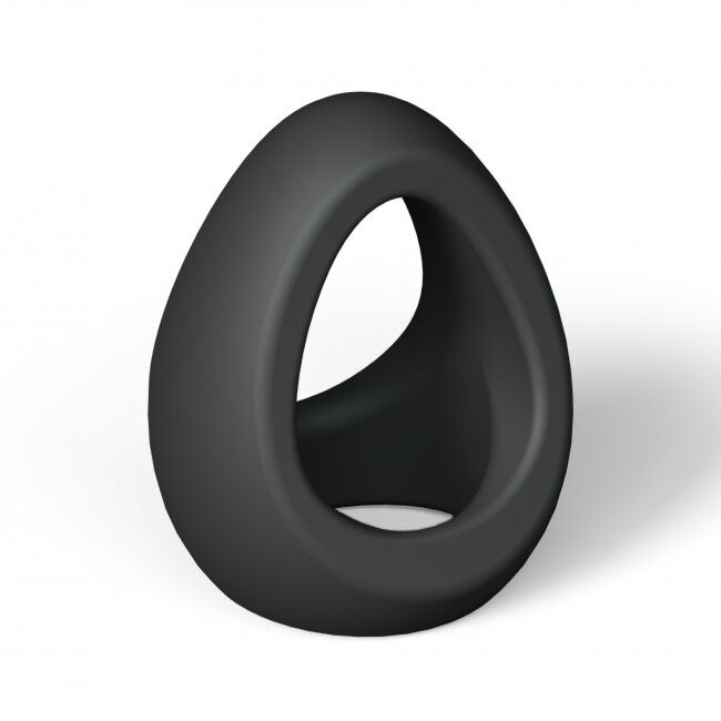 Ерекційне кільце подвійне Love To Love FLUX RING - BLACK ONYX фото 1