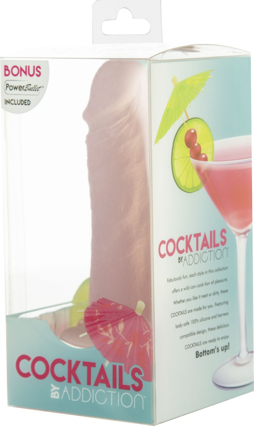 Фалоімітатор на присосці Cocktails by Addiction – Peach Bellini фото 6