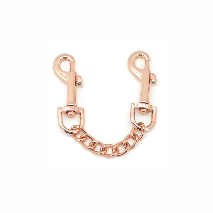Наручники Liebe Seele Rose Gold Memory Wrist Cuff, натуральна шкіра, золото рожеве фото 8