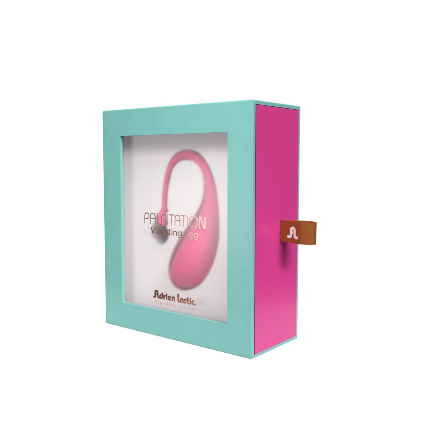 Смарт-віброяйце Adrien Lastic Palpitation Pink з глибокою вібрацією фото 8