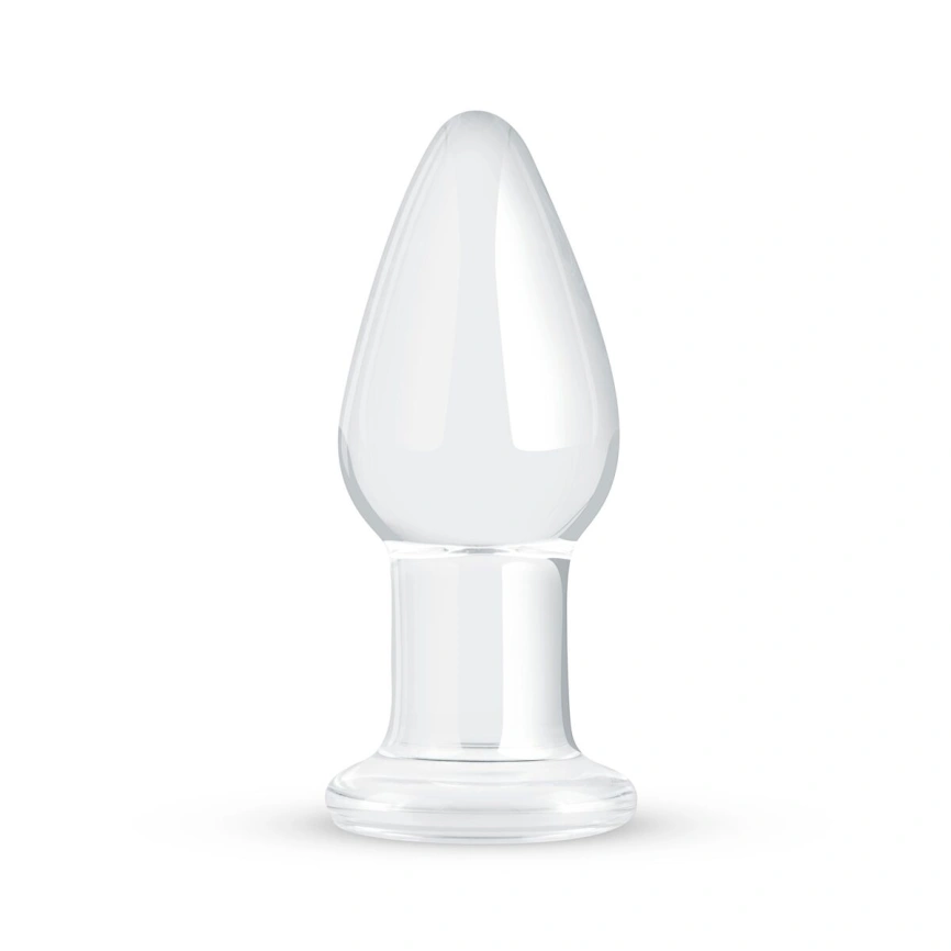 Стеклянная анальная пробка Gildo Glass Buttplug No. 24 фото 1