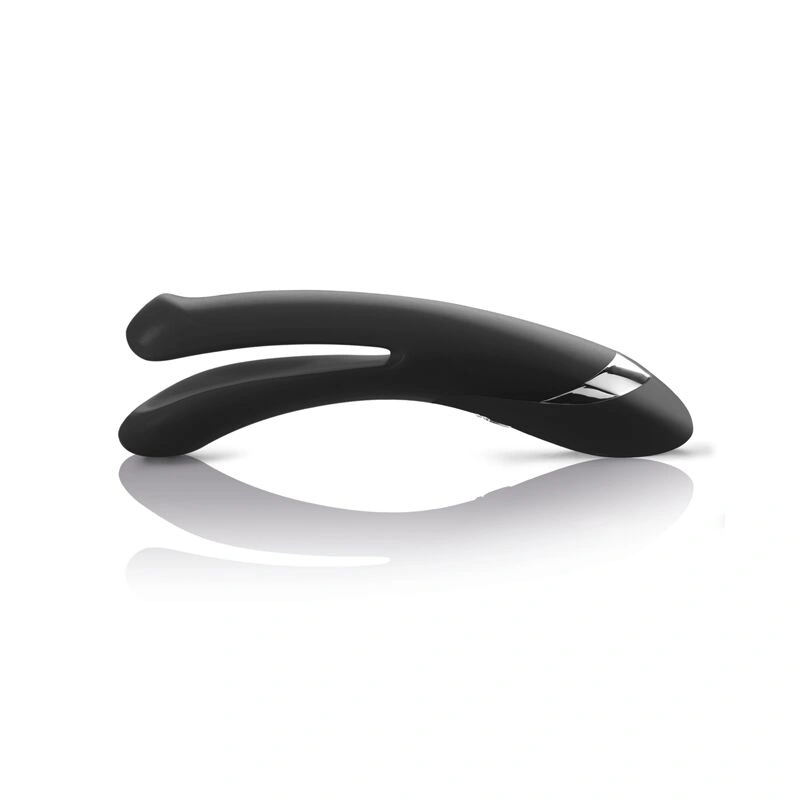 Вибратор двойной с электростимуляцией Mystim Tingling Aparte eStim Black, миостимулятор фото 10