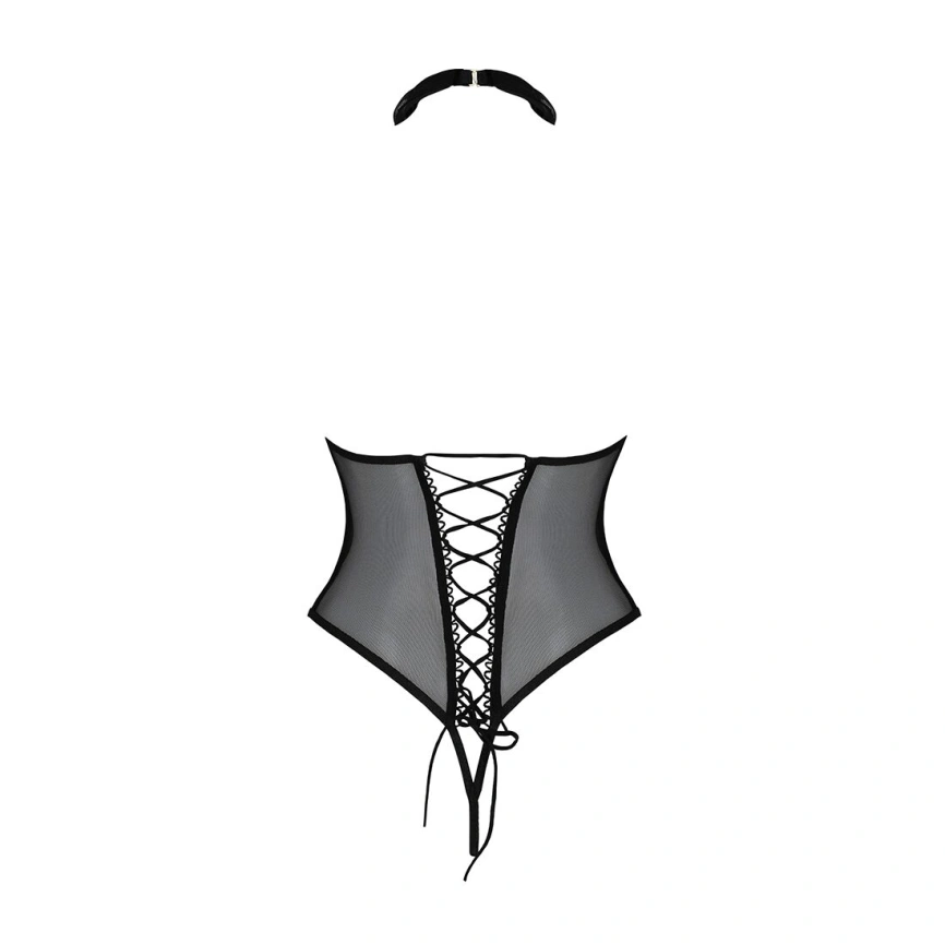 Боди Passion DOMINICA BODY L/XL, black фото 11