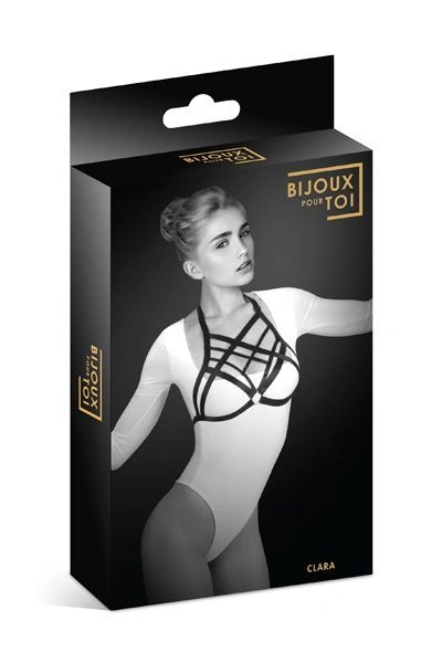 Портупея на грудь Bijoux Pour Toi - CLARA, эластичный полиэстер фото 3