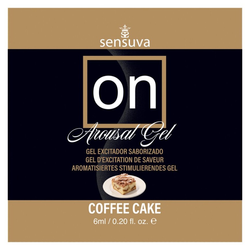 Пробник збудливого гелю Sensuva - ON for Her Arousal Gel Coffee Cake (4 мл) фото 2