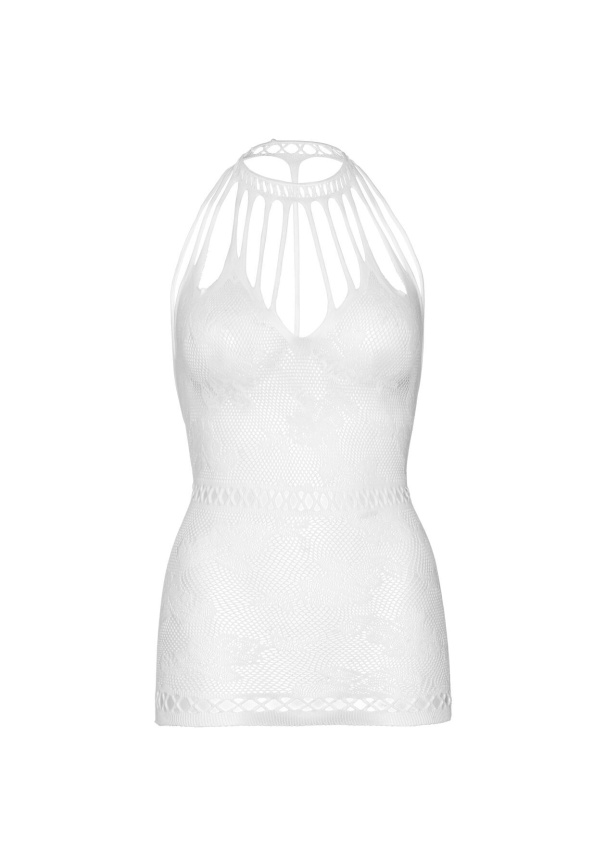 Ажурна сукня-сітка Leg Avenue Lace mini dress with cut-outs White, one size фото 7