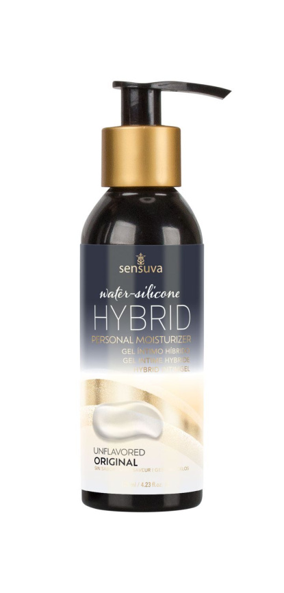 Змазка водно-силіконова Sensuva Hybrid Formula (125 мл) без цукру, можна для оральних пестощів фото 2