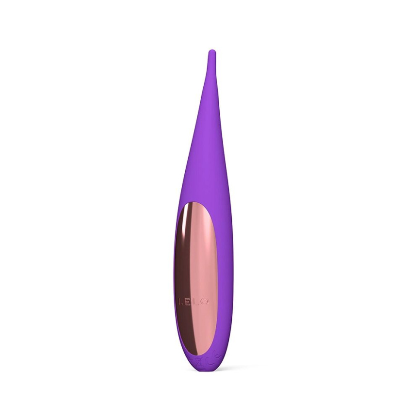 Кліторальний вібратор LELO DOT Travel Purple, точкова стимуляція, 8 режимів фото 1