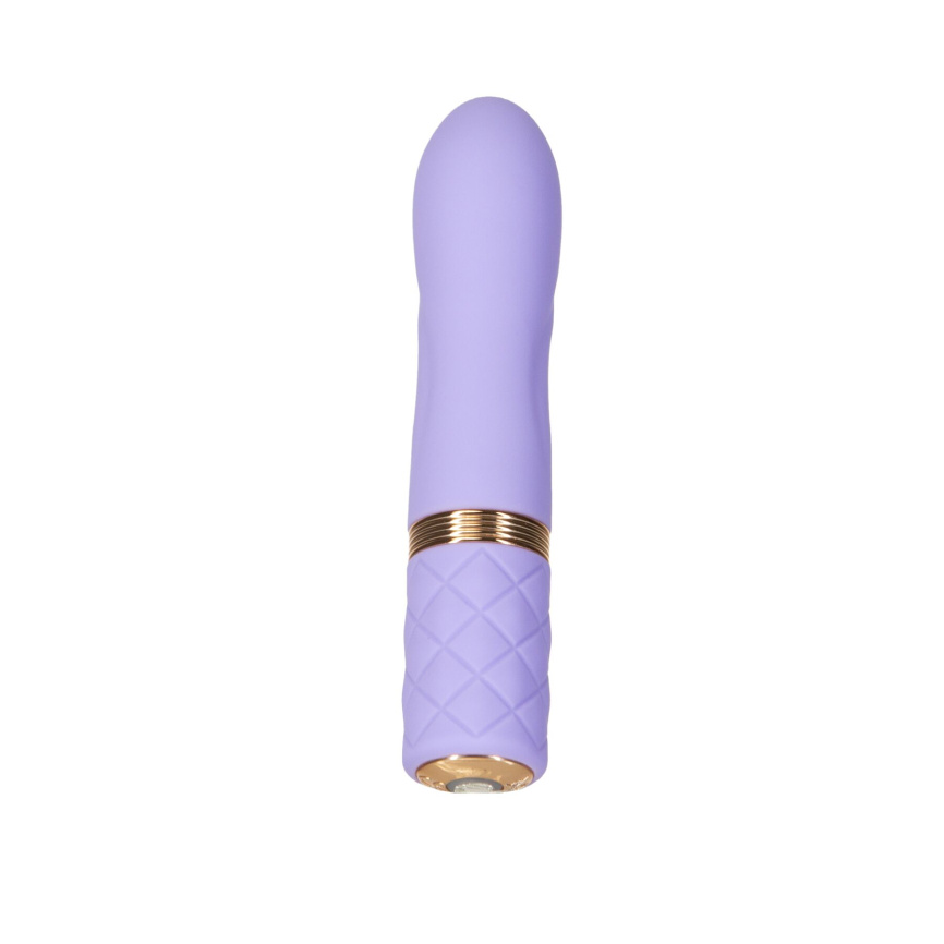 Розкішний вібратор Pillow Talk Flirty Purple Special Edition, Сваровскі, пов’язка на очі+гра фото 3