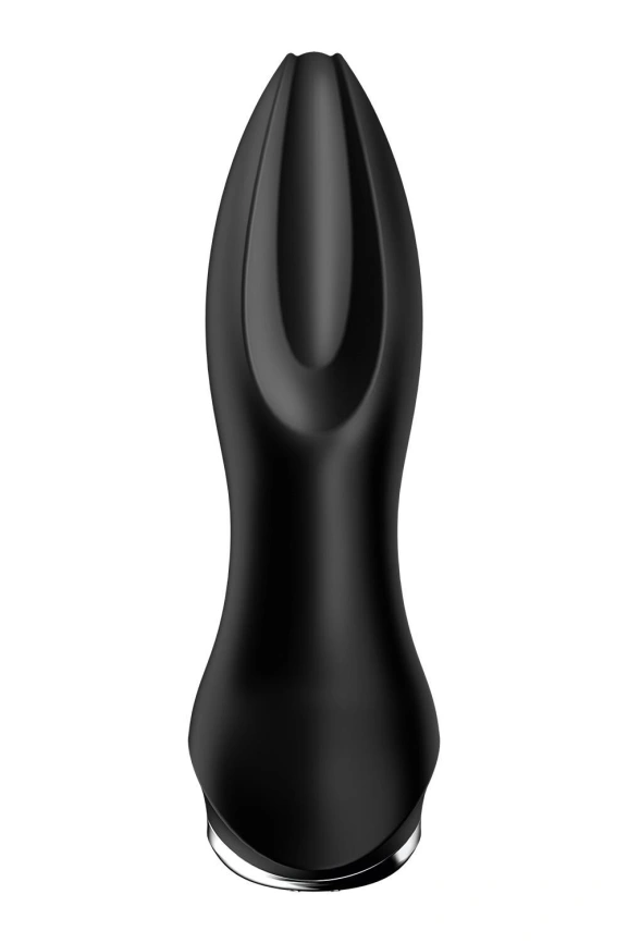 Анальная смарт вибропробка с жемчужным массажем Satisfyer Rotator Plug 2+ Black фото 6