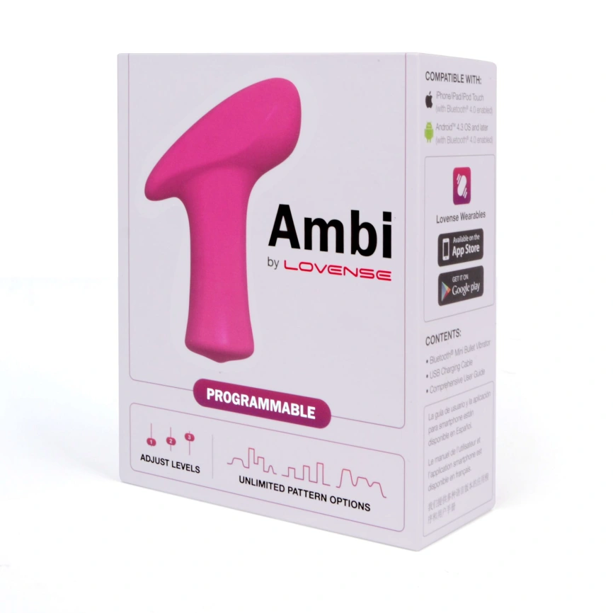 Смарт-вибропуля Lovense Ambi фото 9