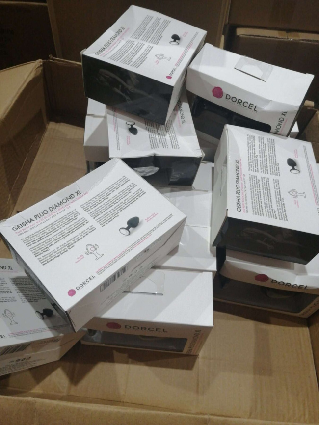 Анальна пробка Dorcel Geisha Plug Diamond XL  (м'ята упаковка!!!) фото 2