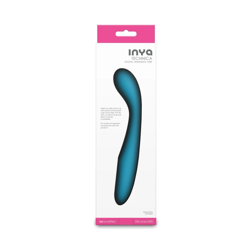 Вибратор NS Novelties INYA - Technica - Teal фото 4