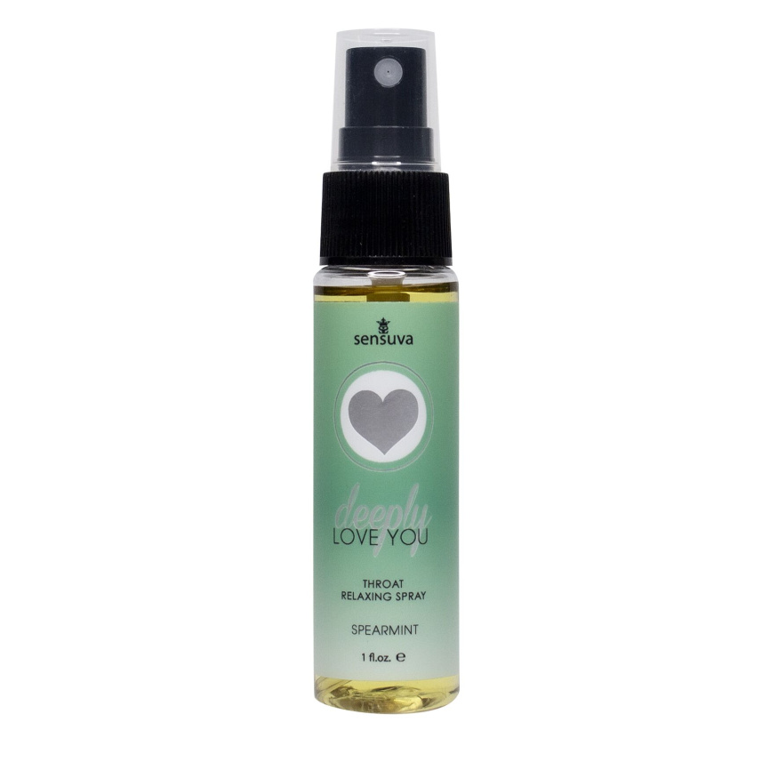 Спрей для мінету Sensuva Deeply Love You Spearmint (29 мл), для глибокого мінету фото 1