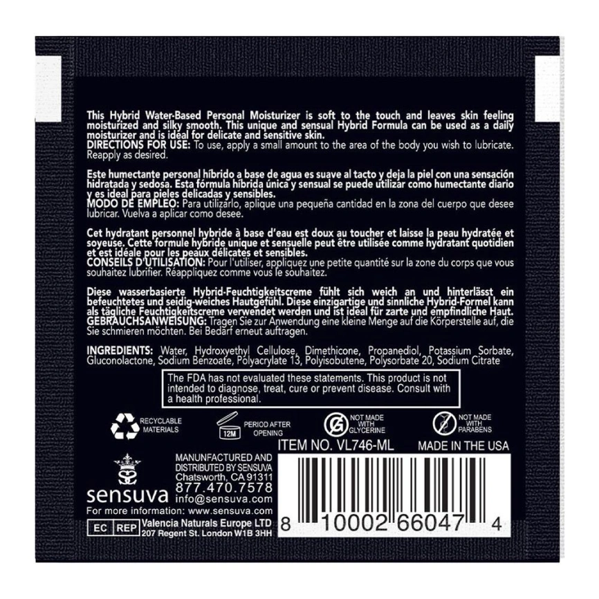 Пробник Sensuva - Hybrid Formula Cotton Candy (6 мл) фото 3