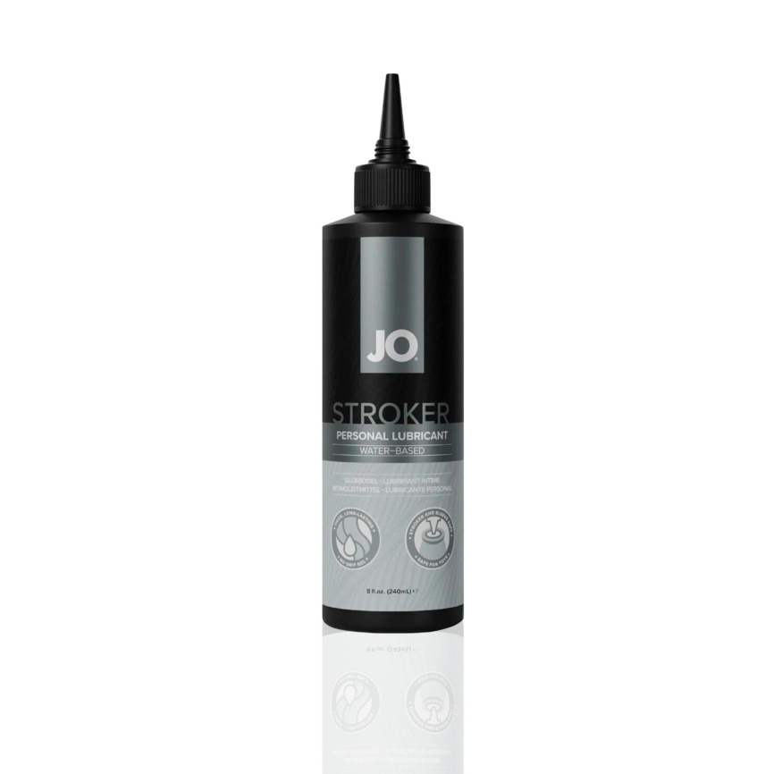 Лубрикант для мастурбаторів JO Stroker Lubricant 240 мл, на водній основі, густий, з аплікатором фото 3