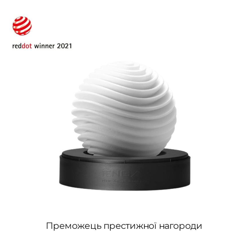 Мастурбатор Tenga Geo Aqua, новий матеріал, ніжні хвилі, новий ступінь розвитку Tenga Egg фото 3