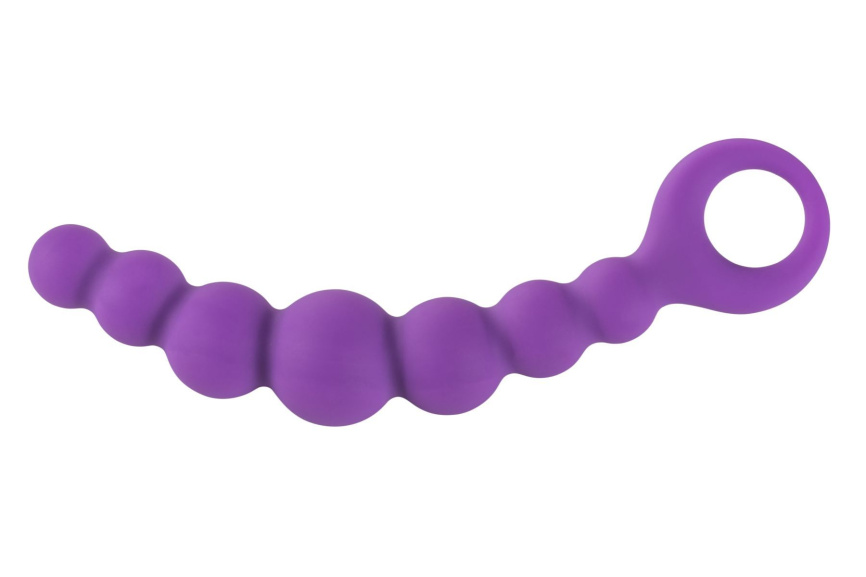 Анальний стимулятор Alive Bubble Chain, силікон, макс. діаметр 3 см фото 1