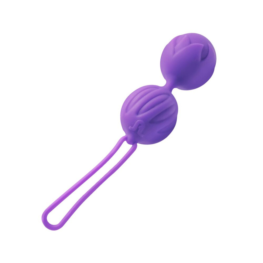 Вагінальні кульки Adrien Lastic Geisha Lastic Balls Mini Violet (S), діаметр 3,4 см, маcа 85 г фото 1
