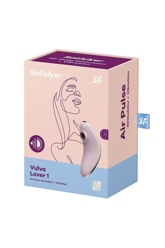 Вакуумний вібратор Satisfyer Vulva Lover 1 Violet фото 5