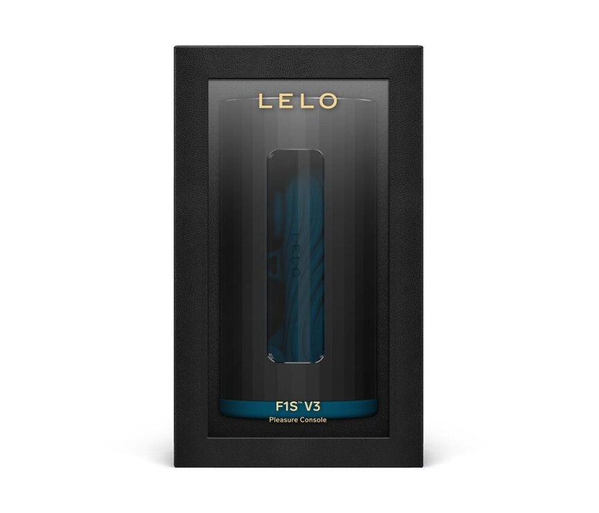 Смарт-мастурбатор LELO F1S V3 Teal, 2 мотори, 8 режимів, стимуляція звуковими хвилями фото 4