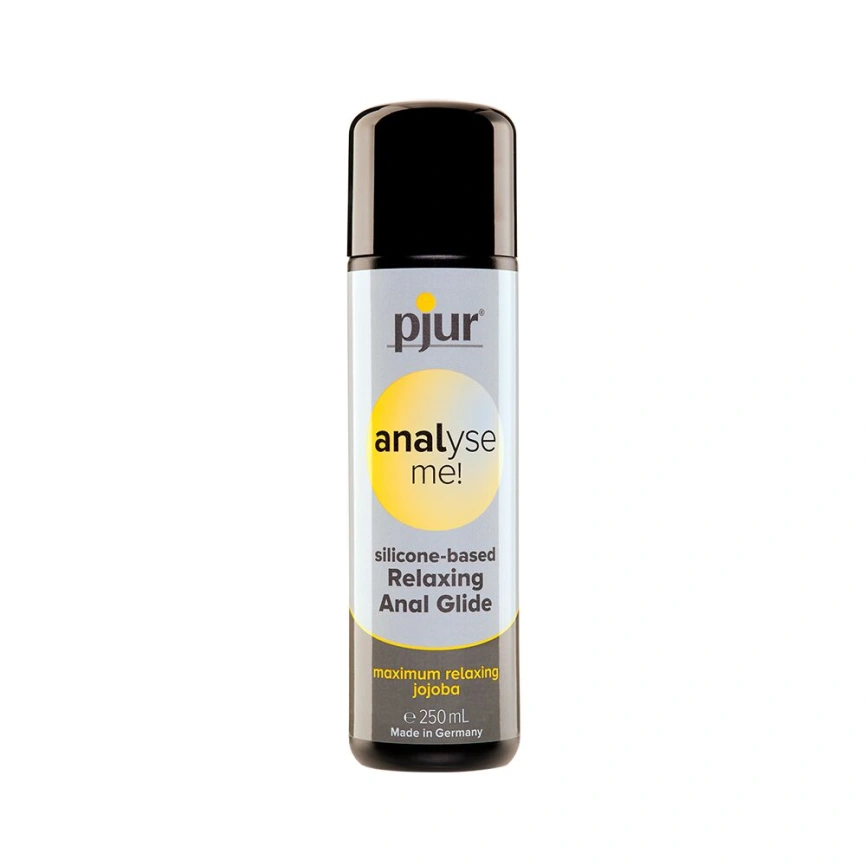 Анальный лубрикант pjur analyse me! Relaxing 250 мл, на силиконовой основе, с маслом жожоба фото 1
