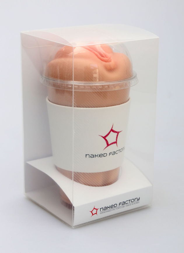 Мастурбатор-вагіна Naked Factory Cup Sleeve V–2, наскрізний фото 2