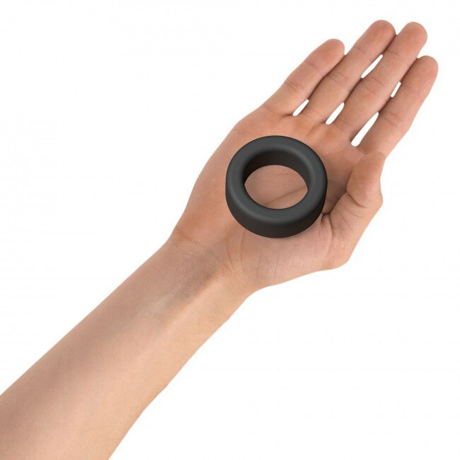 Ерекційне кільце широке Love To Love COOL RING - BLACK ONYX фото 4