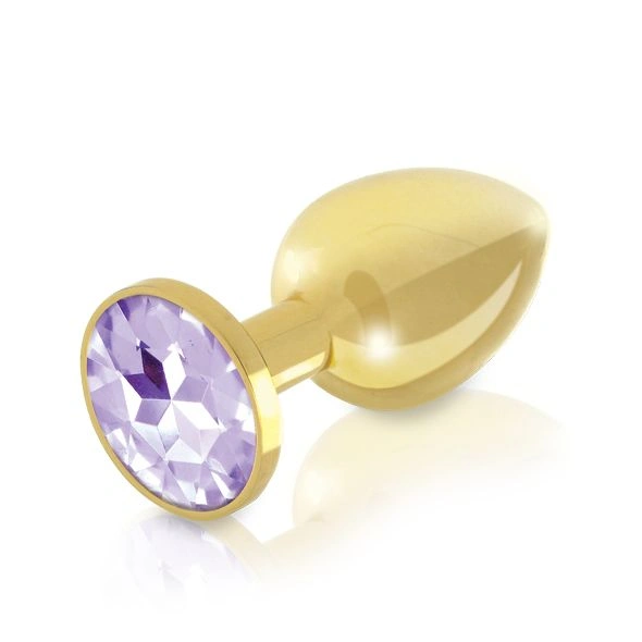 Набор металлических анальных пробок с кристаллом RIANNE S - Booty Plug Luxury Set, диаметр 3 и 3,5см фото 6