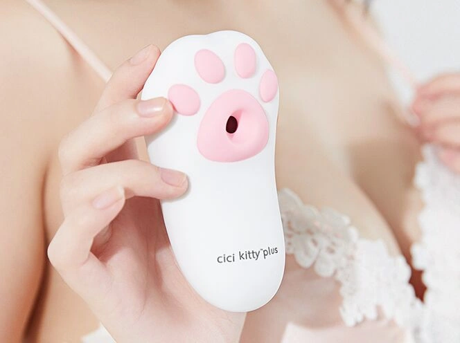 Вакуумный клиторальный стимулятор с вибрацией Otouch Cici Kitty Plus фото 6