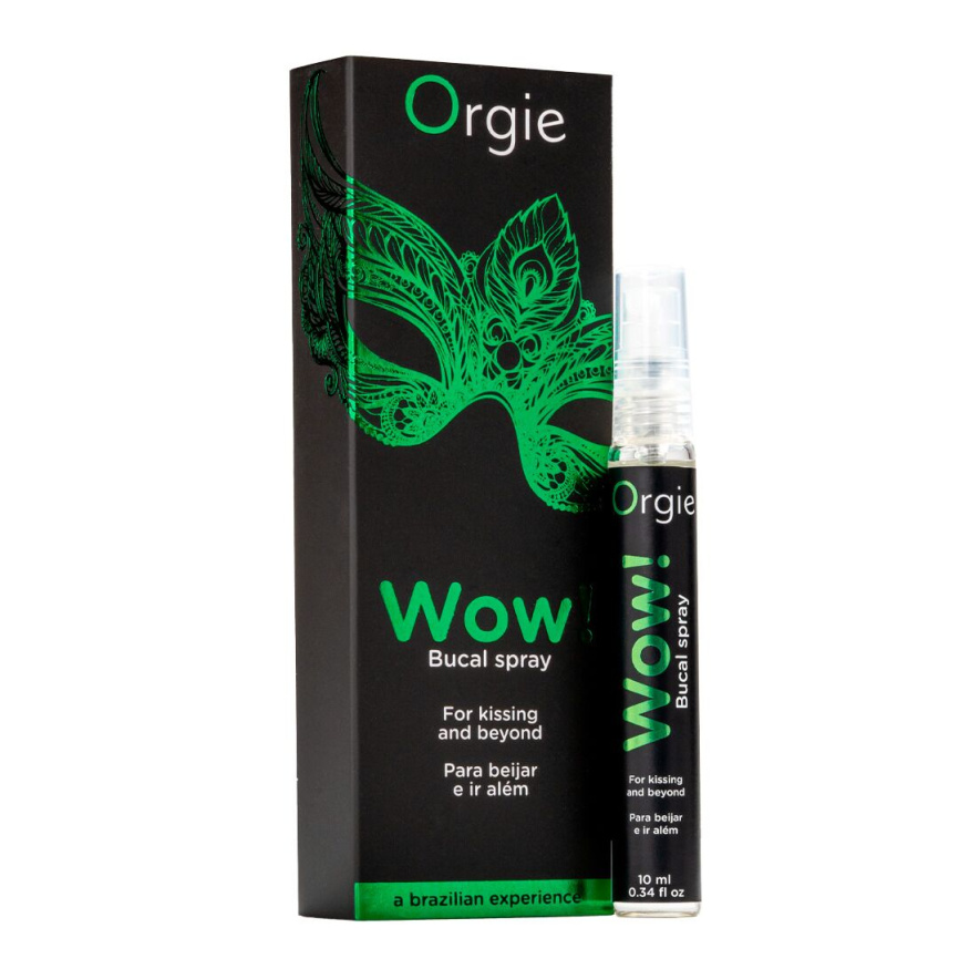 Спрей для орального сексу Orgie – Wow! (10 мл) з охолоджувальним ефектом фото 1
