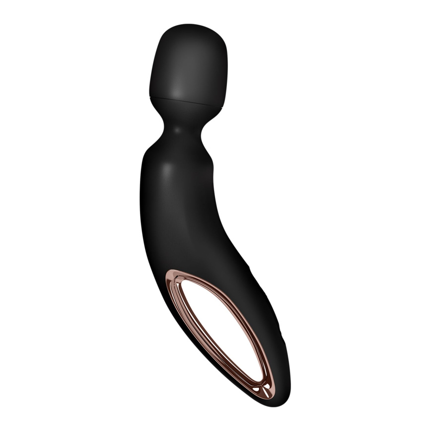 Вібромасажер Satisfyer Wand-erland (Black/Rosegold) фото 2