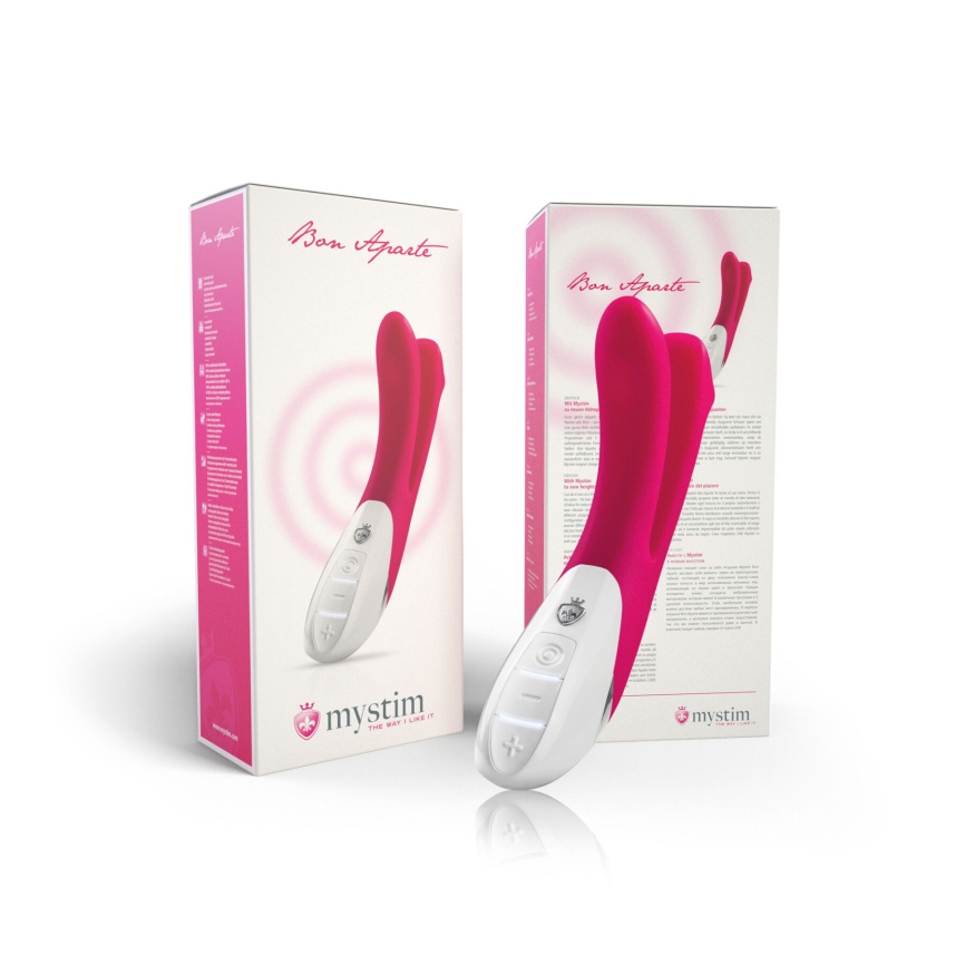 Вібратор Mystim Bon Aparte Pink фото 11